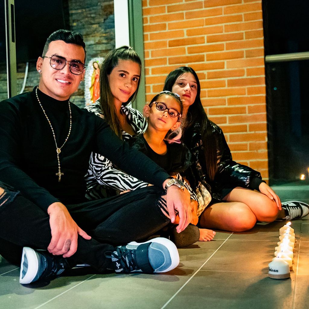 Yesison Jiménez vio crecer su familia en los últimos años.