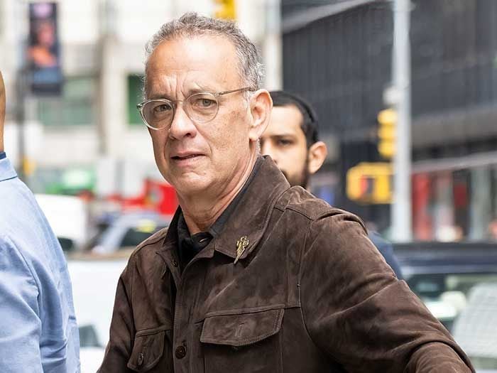 Tom Hanks en la calle 