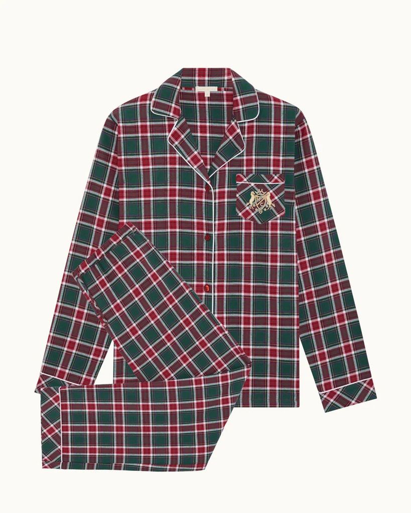 Pijama 'Charles Holly Green Tartan' de Marie-Chantal London (229,95 euros)