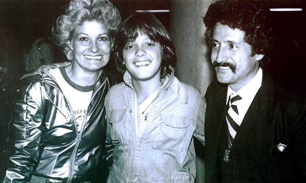 Luis Miguel y sus padres