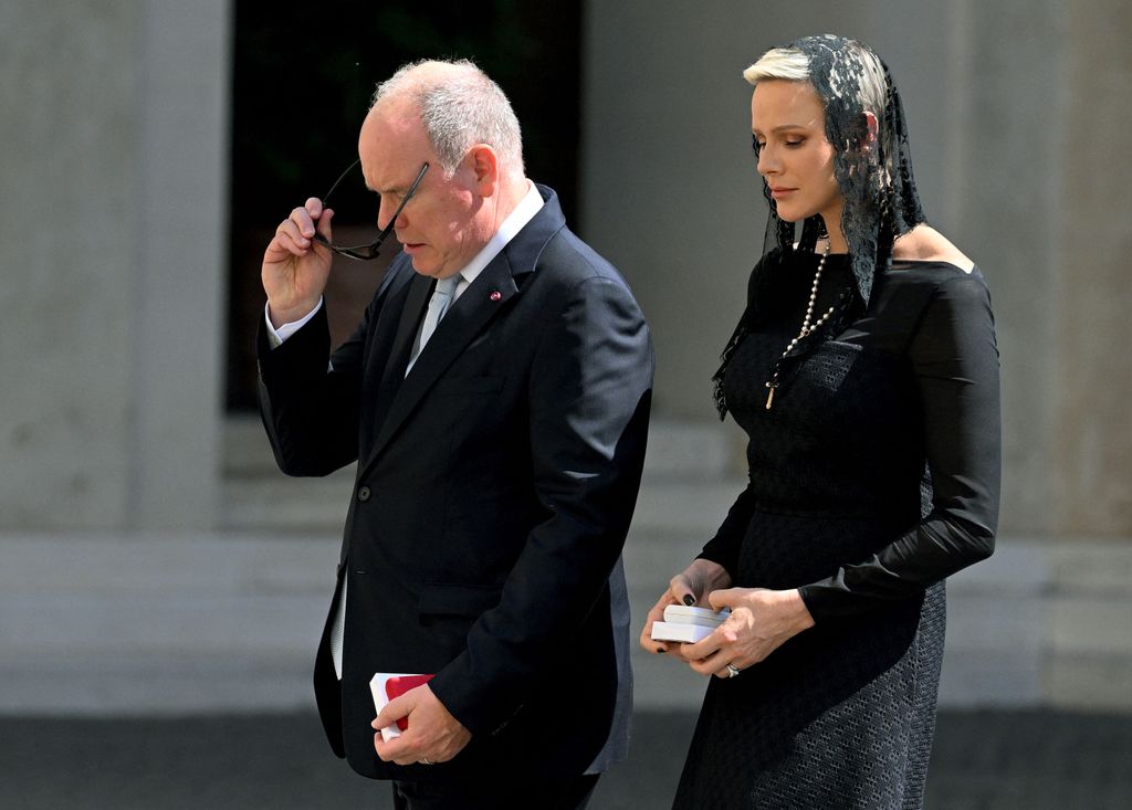 Alberto y Charlène de Mónaco, en una imagen de archivo