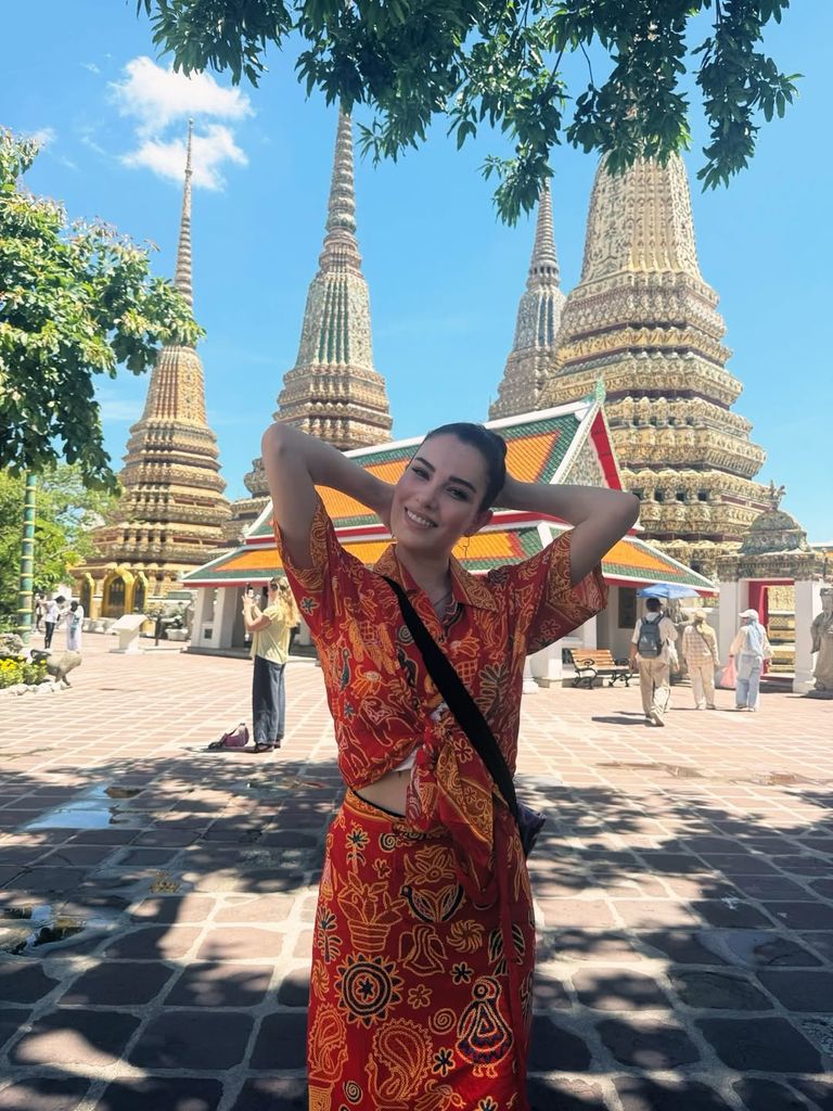 Ece Irtem en su viaje a Tailandia