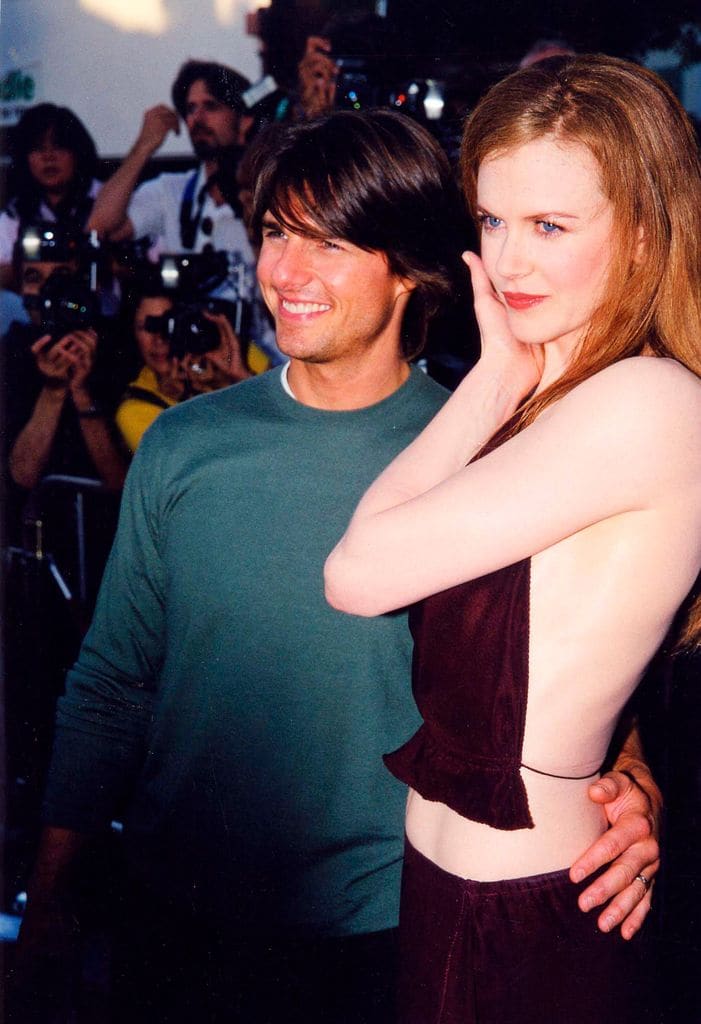 Nicole Kidman y Tom Cruise en la premier de 'Eyes Wide Shut' en 1999
