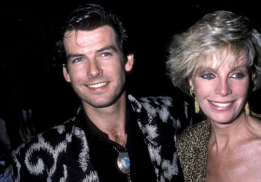 Pierce Brosnan y Cassandra Harris