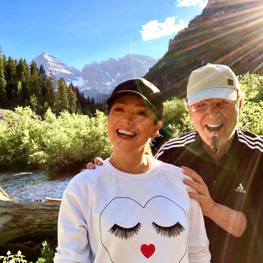 Thalía y Tommy Mottola