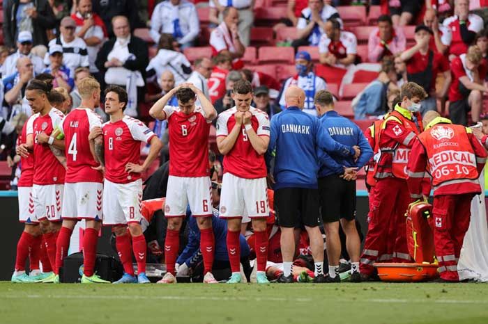 Mary de Dinamarca envía un cariñoso mensaje al futbolista Christian Eriksen