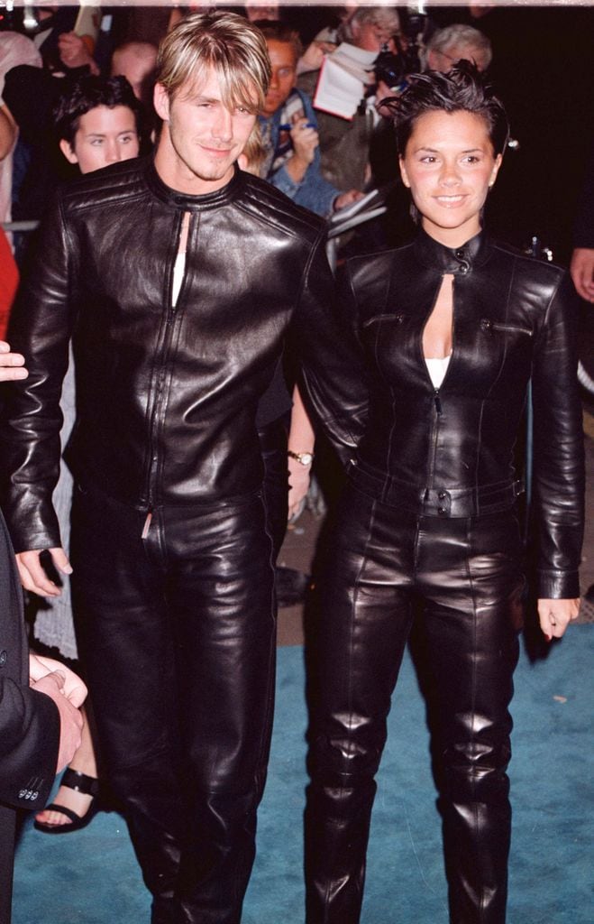 David y Victoria Beckham en 1999