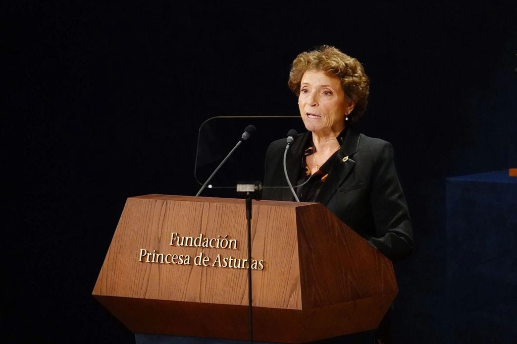 Ana Isabel Fernández Álvarez, presidenta de la Fundación Princesa de Asturias