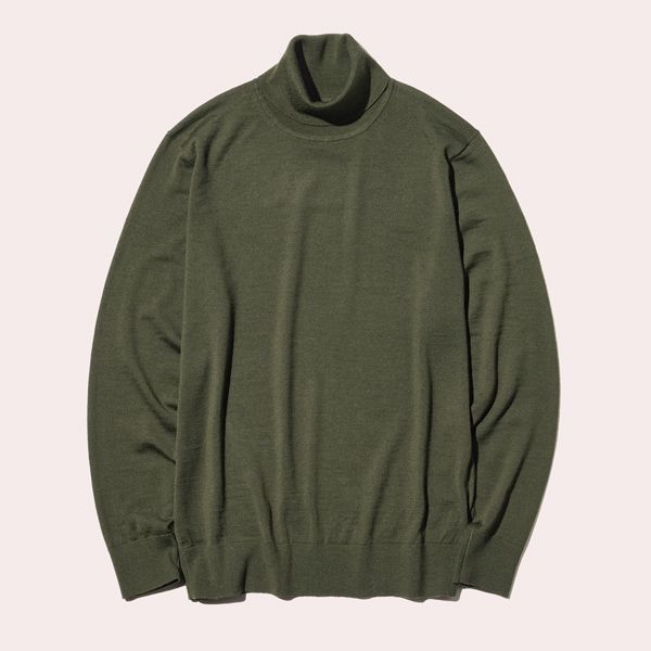 Jersey 100% cashmere cuello alto