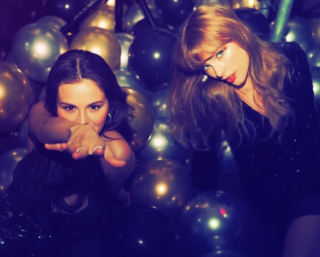 Selena Gómez y Taylor Swift en la fiesta 33 de la cantante.