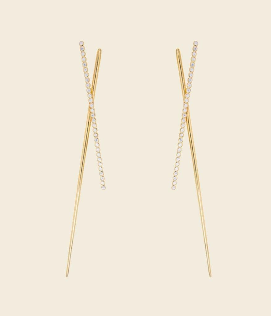 Pendientes dorados de Coolook