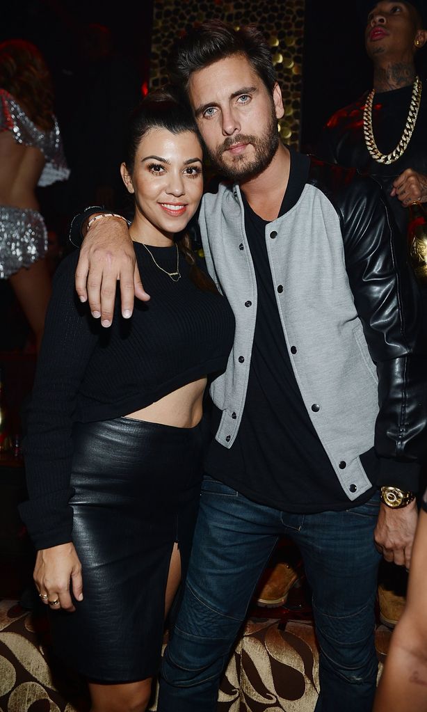 scott disick y kourtney kardashian