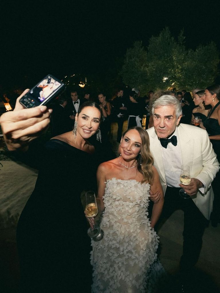 Vicky Martín Berrocal en la boda de Fátima Pereyra y José Moro en Sevilla