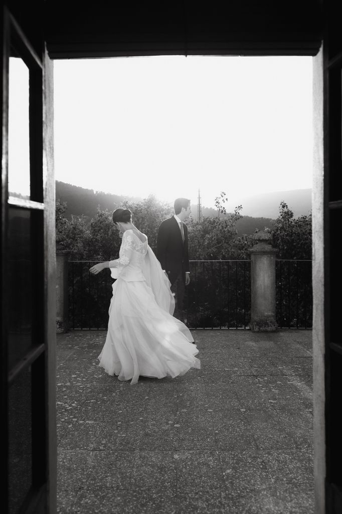 Vestido de novia diseñado por Sole Alonso para Lucía Suárez, fundadora de Deluem