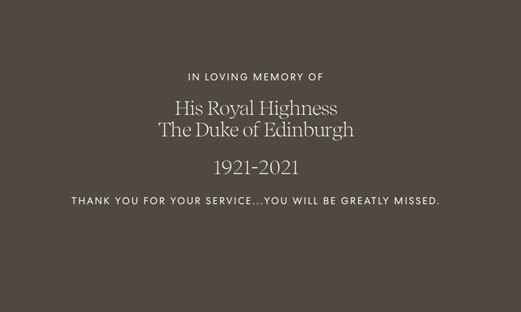 The Duke and Duchess of Sussex updated their Archewell website to pay tribute to Prince Philip