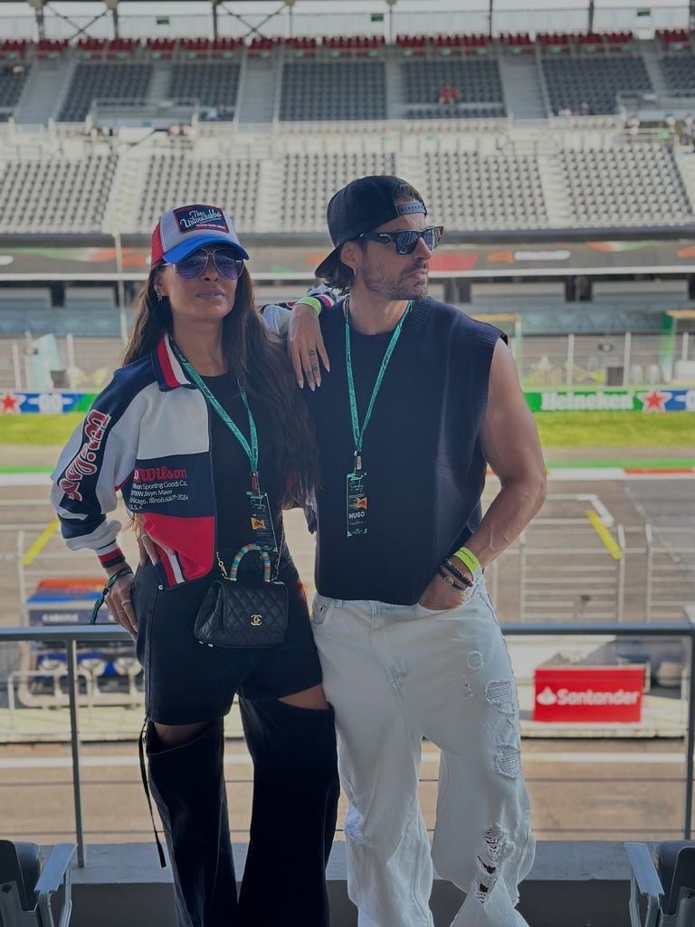 Galilea y su novio Isaac Moreno