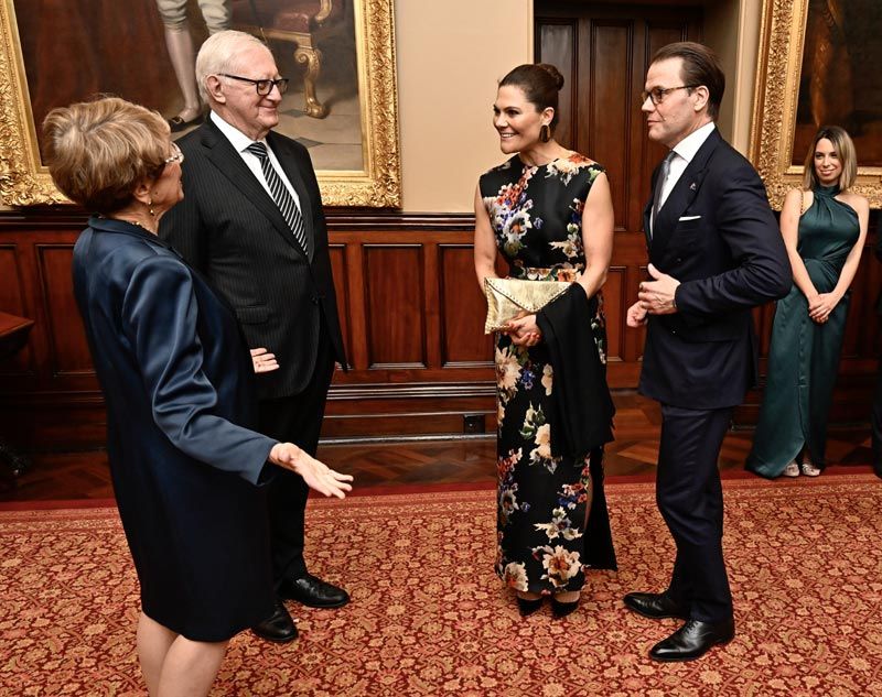 Victoria y Daniel de Suecia en Australia