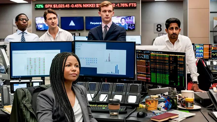 En 'Industry', un grupo de jóvenes recién graduados compite por un puesto fijo en un banco de inversión de Londres donde el éxito puede salir demasiado caro