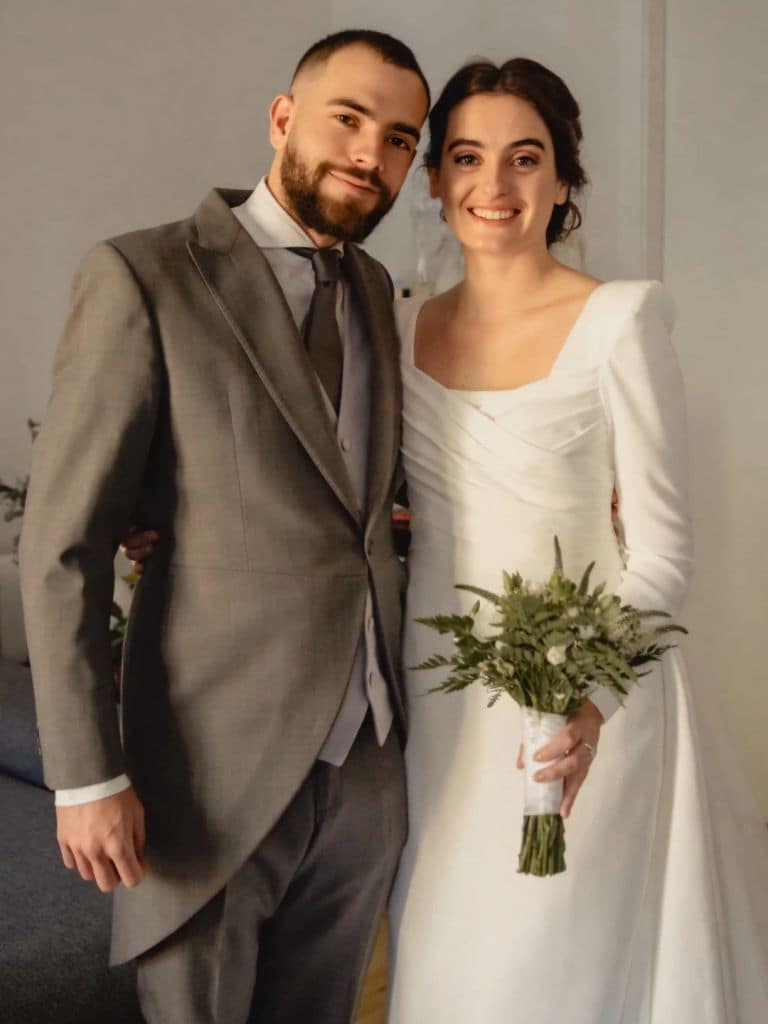 La boda de la hija de la actriz Lola Baldrich