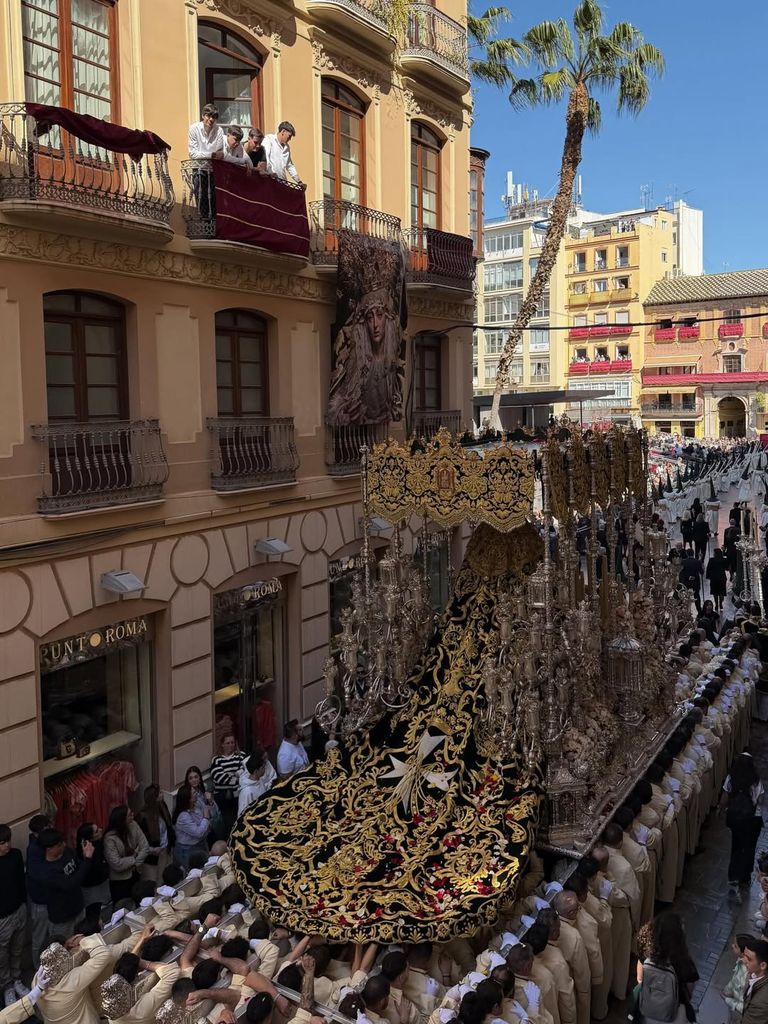 Una imagen de la Semana Santa de Málaga