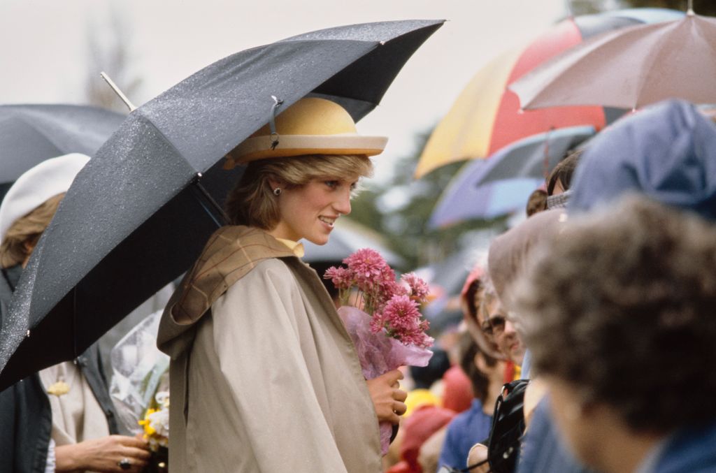 Diana de Gales en Nueva Zelanda, 1983.