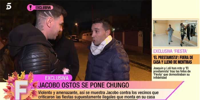 Jacobo Ostos se enfrenta a un vecino