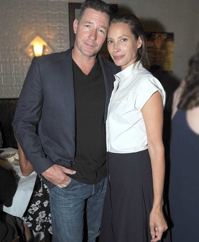 Christy Turlington y Ed Burns