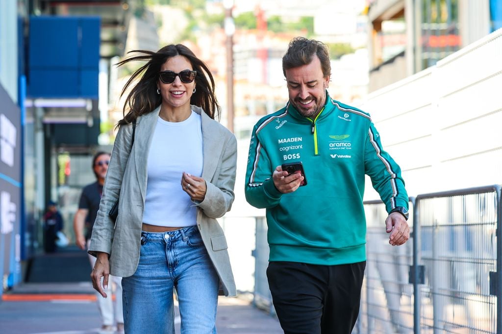 Fernando Alonso y Melissa Jiménez
