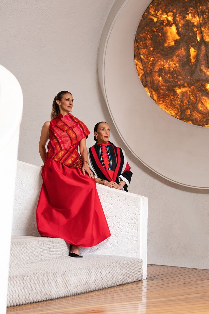 Viviana Basanta junto a su hija, Viviana Álvarez.