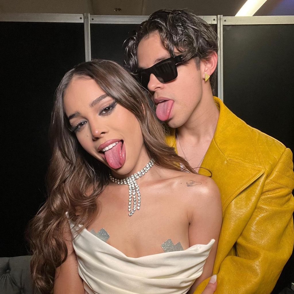 Danna Paola y Alex Hoyer