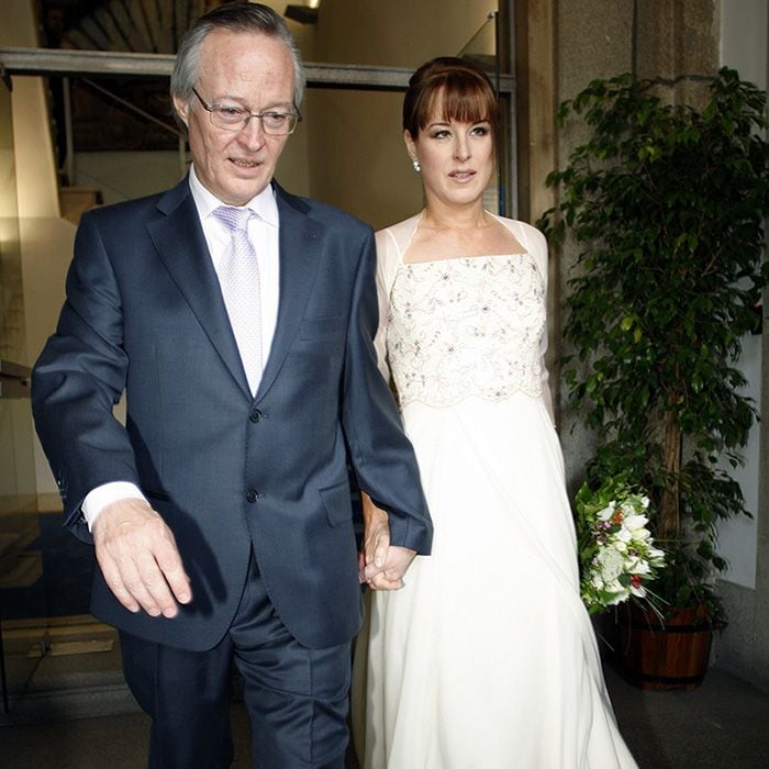 Gloria Lomana y Josep Piqué