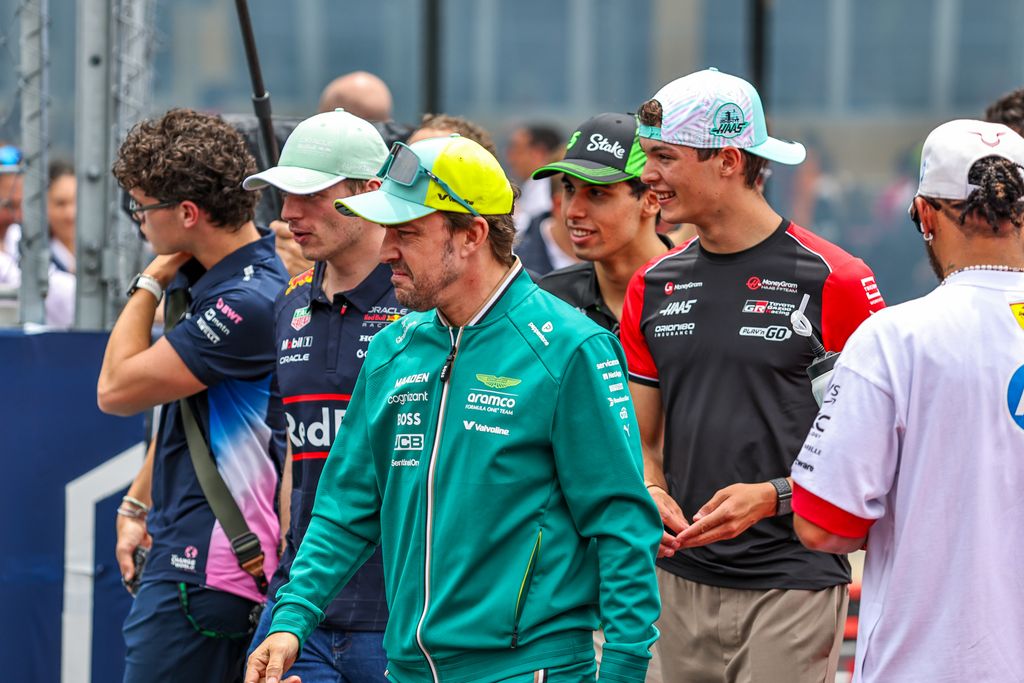 Fernando Alonso en el Gran Premio de Miami