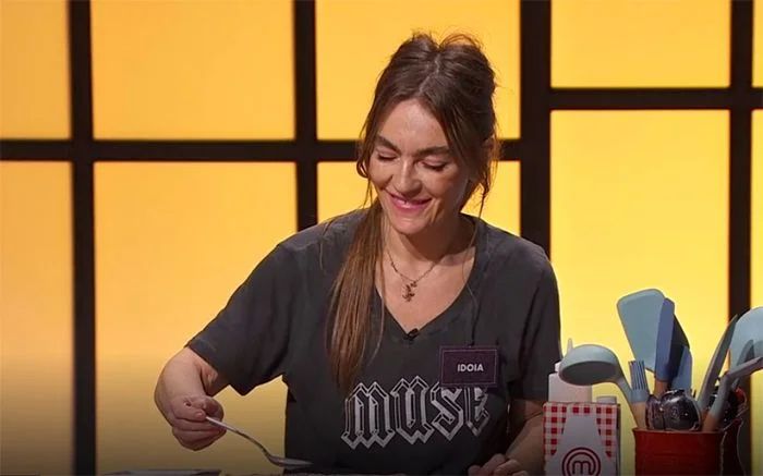 Idoia, hermana de Amaia Montero, durante su breve paso por 'MasterChef'