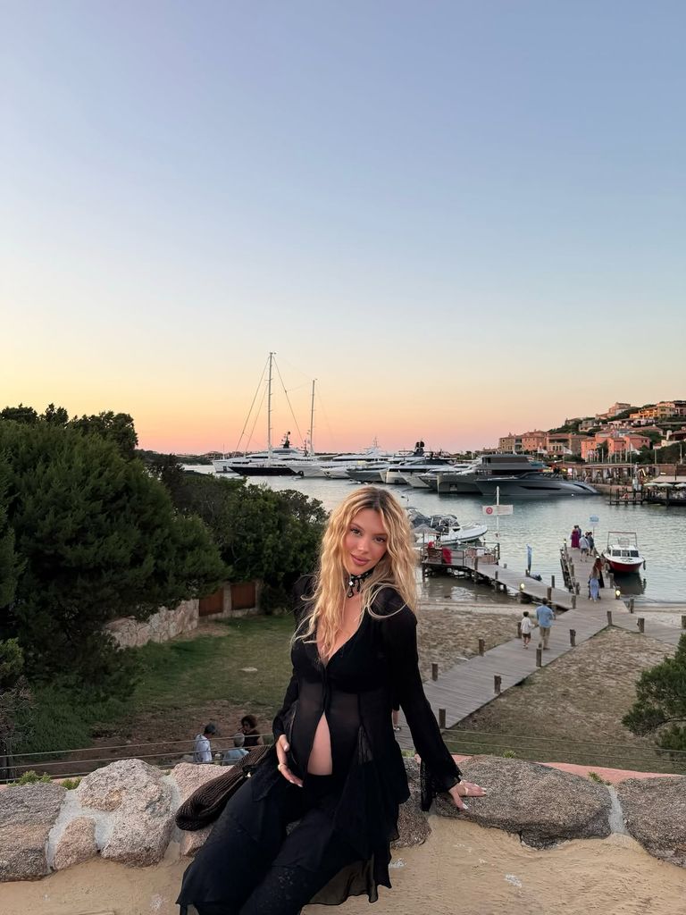 Alejandra Rubio en Italia antes de dar a luz por segunda vez