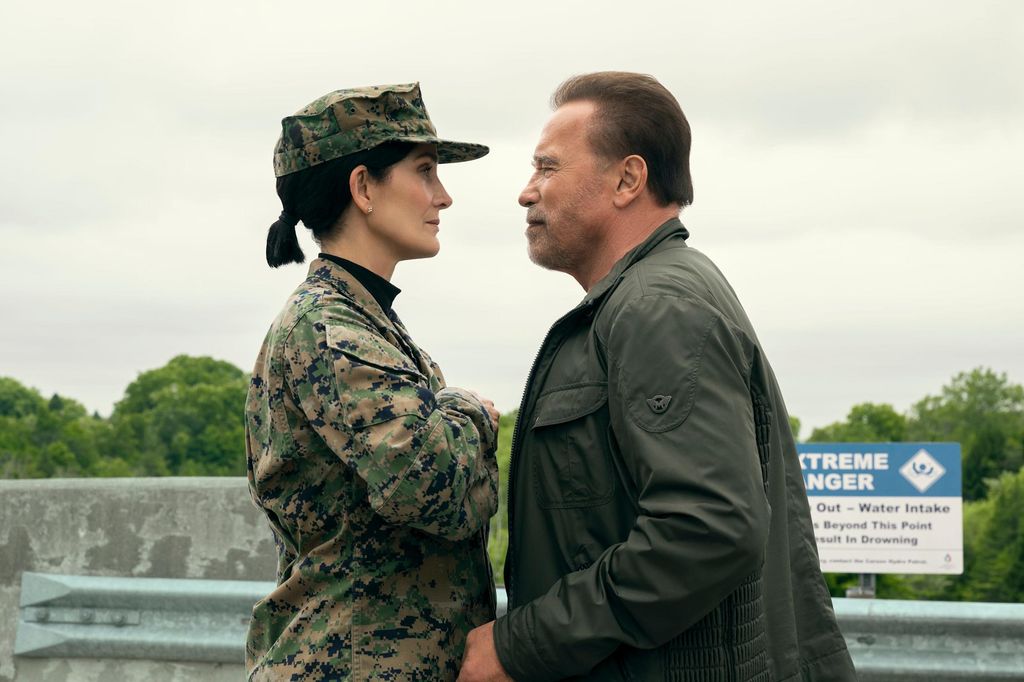 Arnold Schwarzenegger y Carrie-Anne Moss aseguran que ha sido muy divertido trabajar juntos