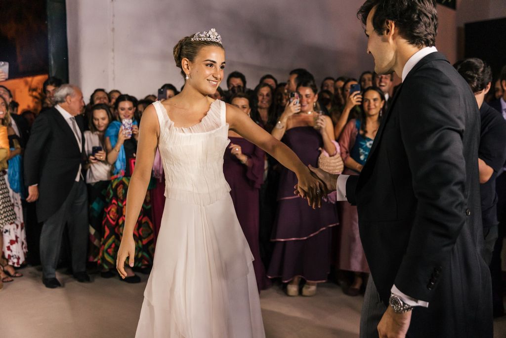Novia con corsé de T.ba
