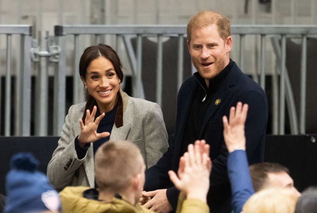 Los duques de Sussex, Harry y Meghan en los Juegos Invictus 2025