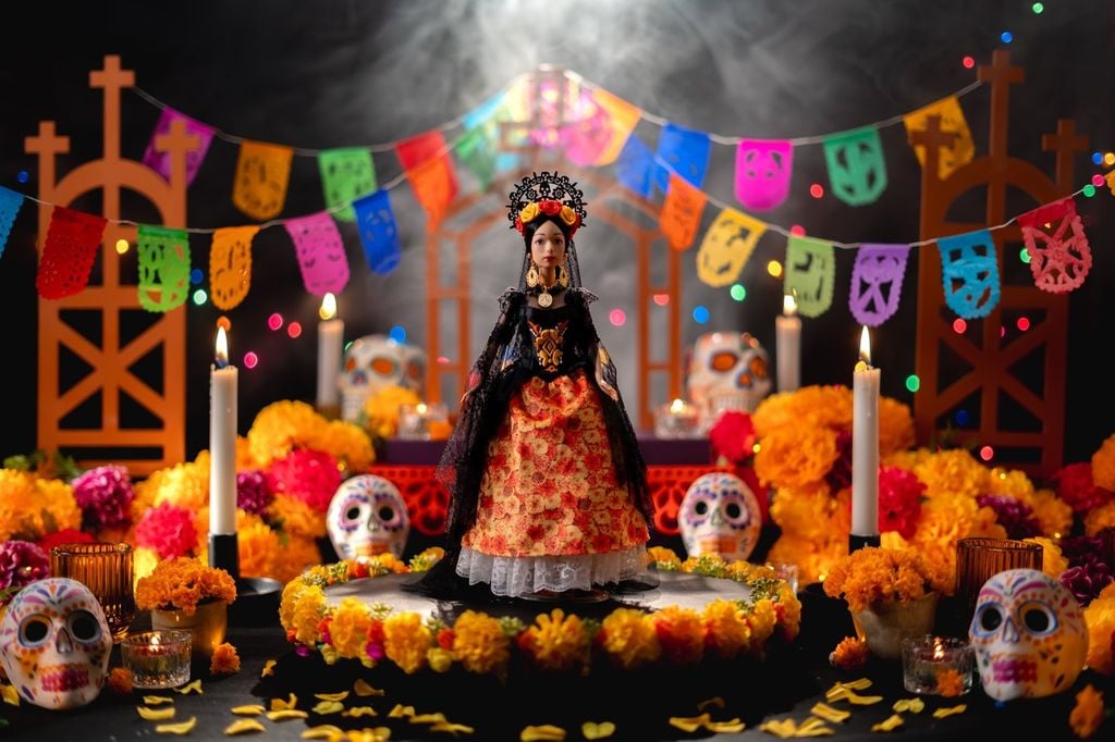 Muñecas de dia de muertos con nombres shop
