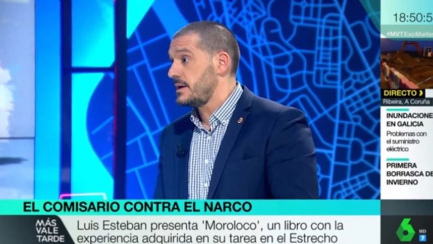 Luis Jesús Esteban en el programa Más Vale Tarde de la Sexta