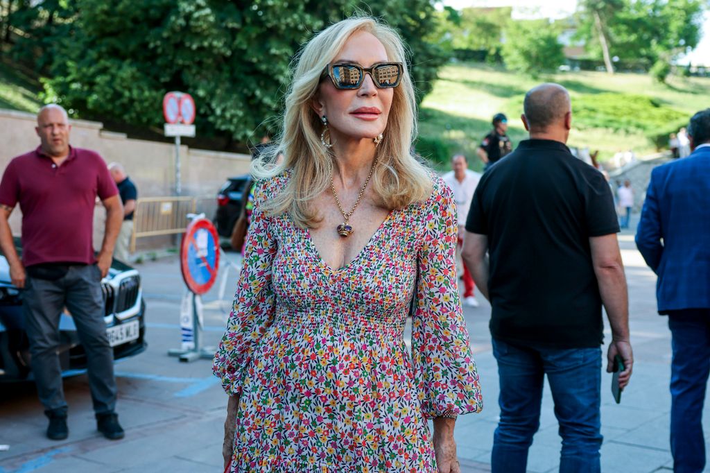 Carmen Lomana en la Corrida de la Prensa
