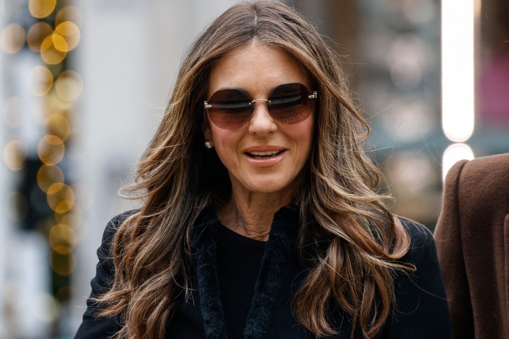 La actriz Elizabeth Hurley