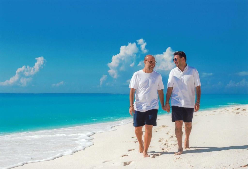 Mario Paglino y Gianni Rossi