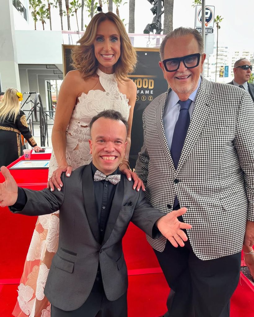 Lili Estefan y Raúl de Molina con 'Carlitos, el productor'