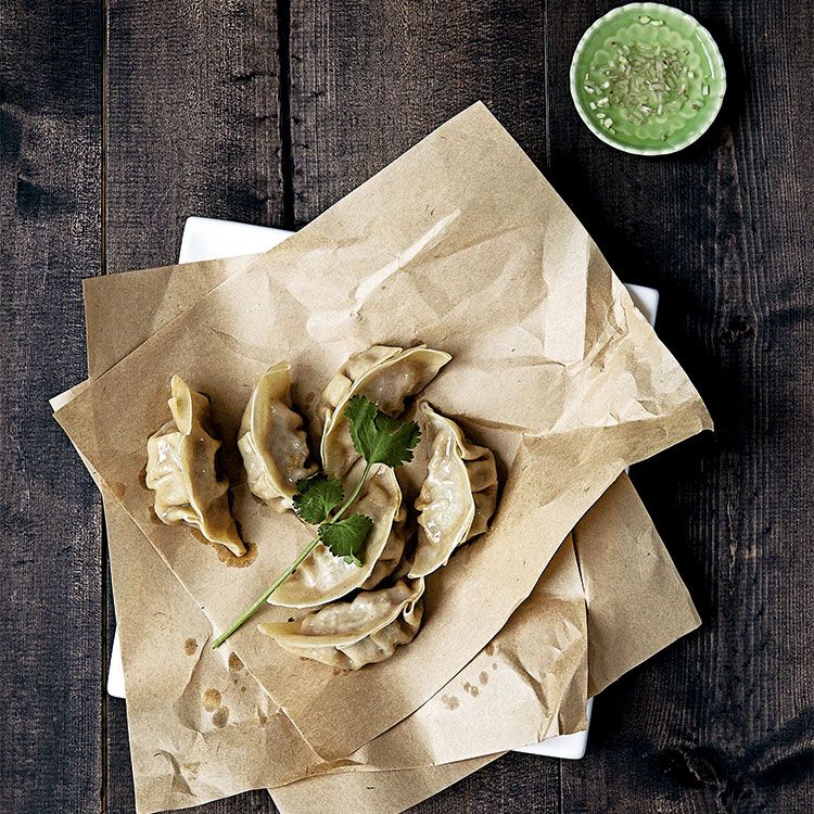 'Gyozas' clásicas de Shanghai