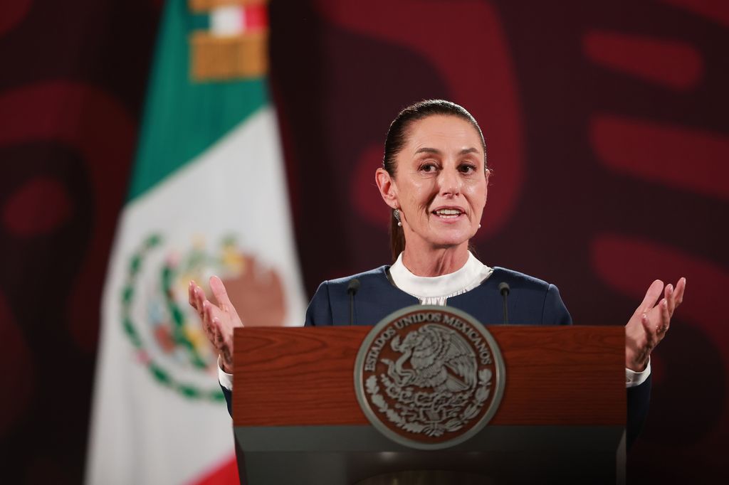 La presidenta Claudia Sheinbaum lamentó el fallecimiento de los dos cadetes en el incidente