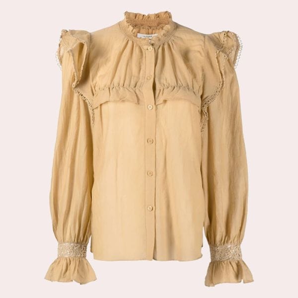 blusa beige