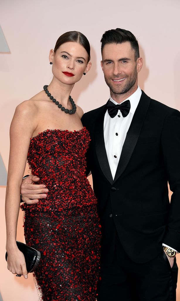Adam Levine y Behati Prinsloo