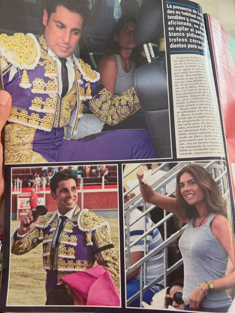 Lourdes Montes y Fran Rivera en ¡HOLA!