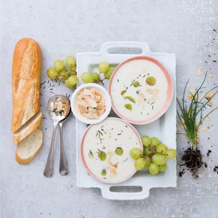 ajoblanco uvas