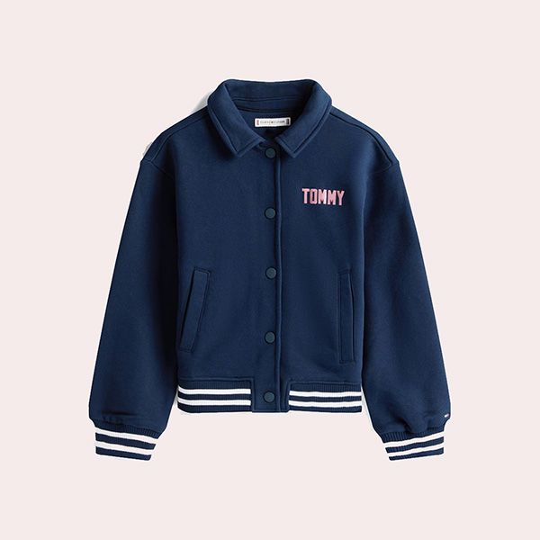 Sudadera de Niña Estilo Bomber de Tommy Hilfiger